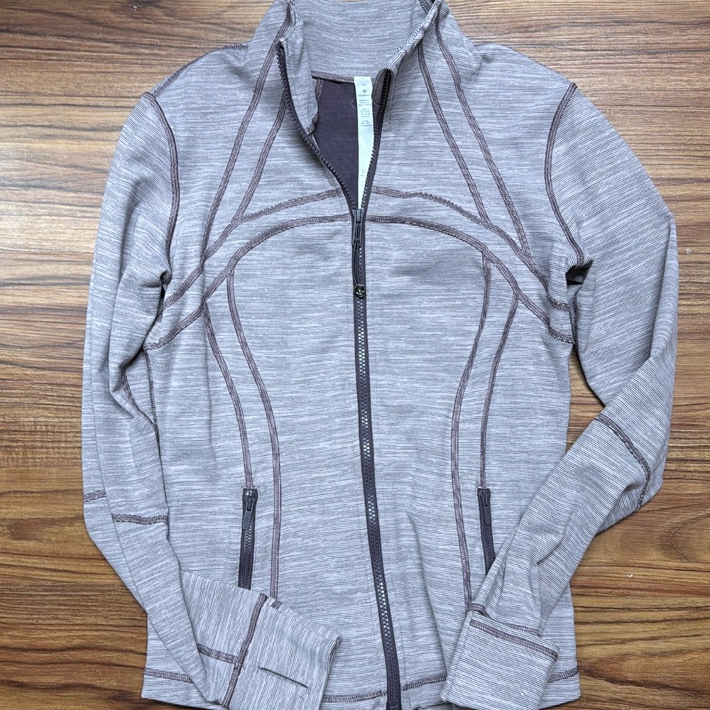 Lululemon Athletica Purple Utility Jacket with Contoured Fit